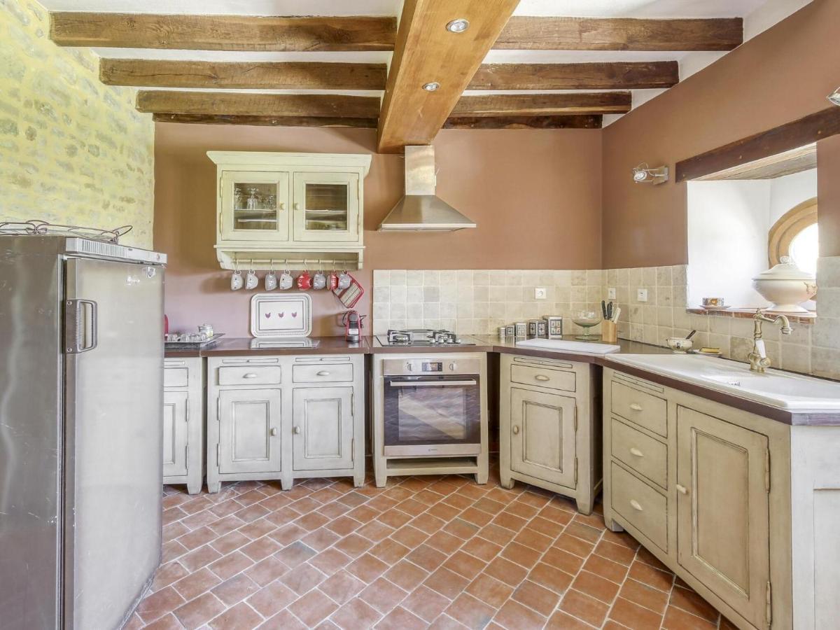 Burgundian Farmhouse In Talon With Fireplace Екстериор снимка